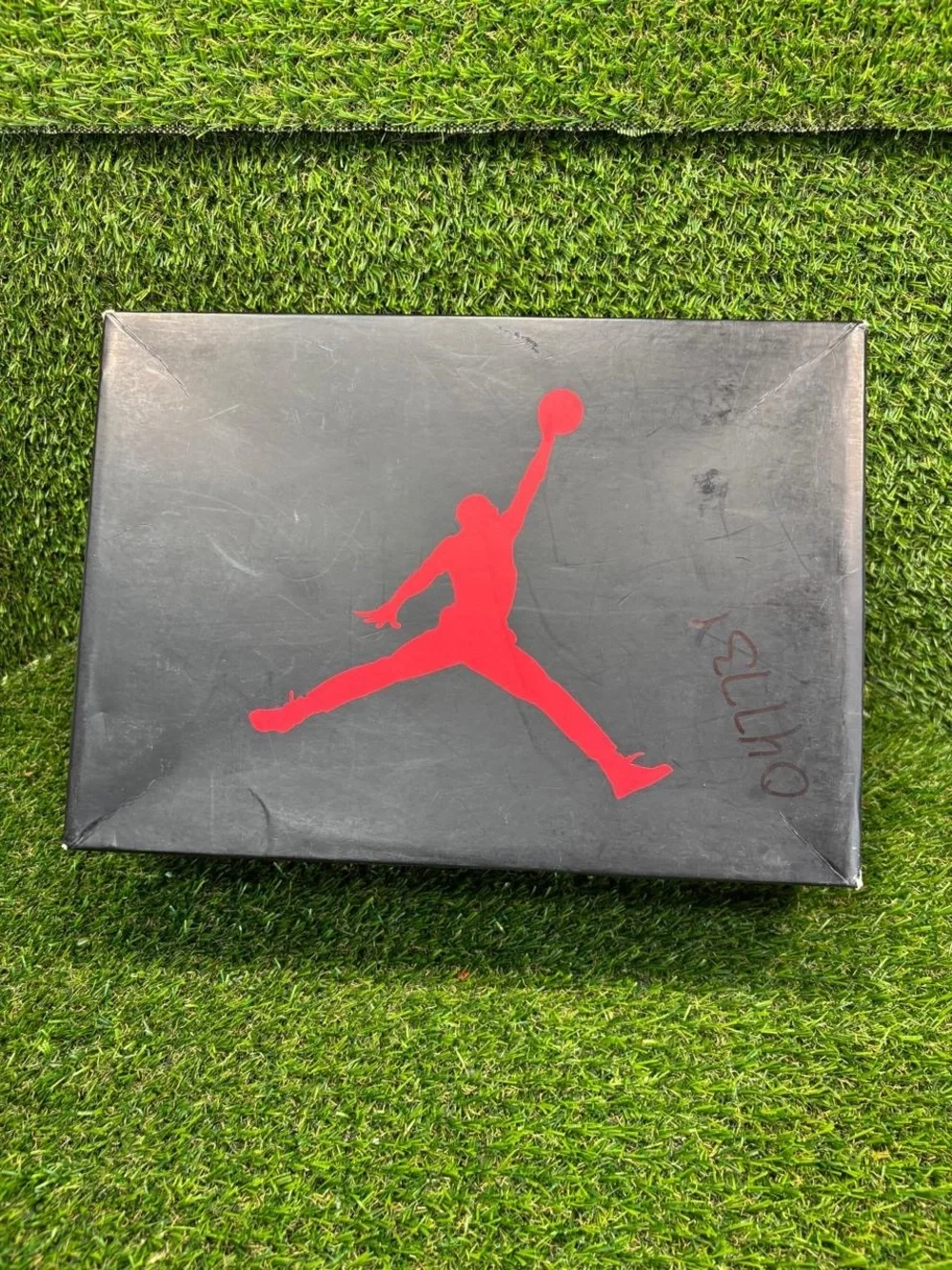 Air Jordan 3 Retro Black Cement 2011 Empty Box Only Size 8 M With OG Receipt